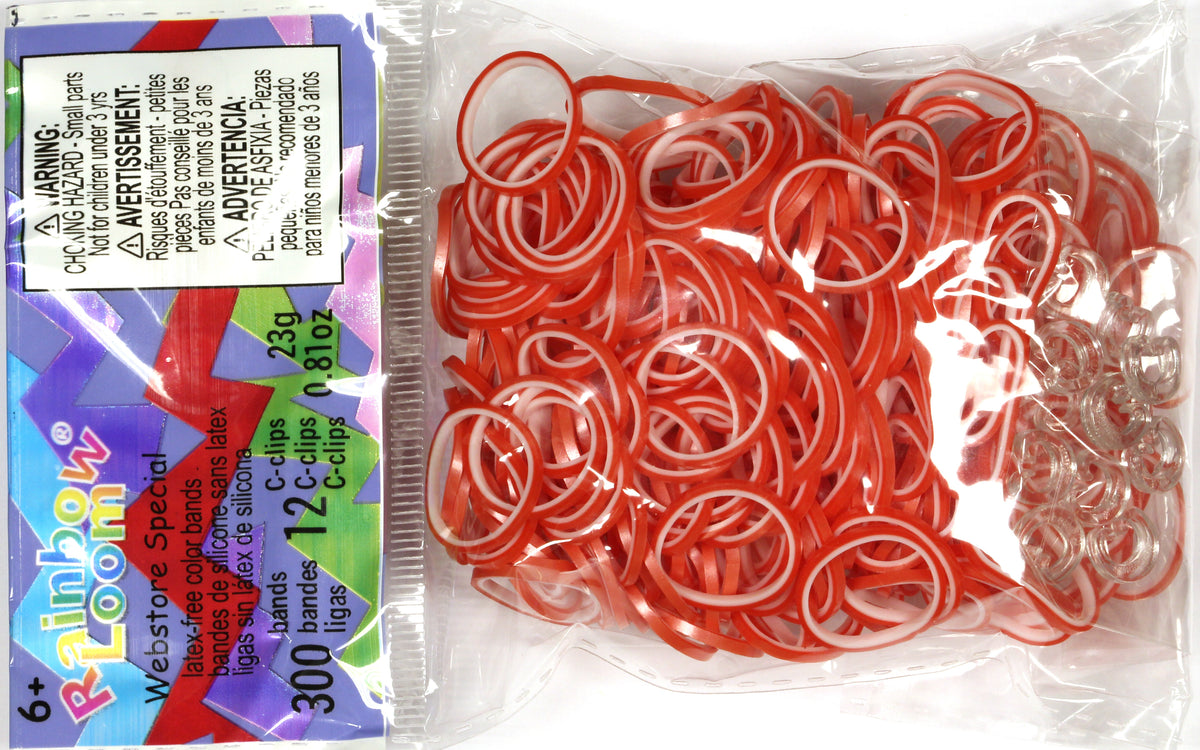 Rainbow Loom Red Bands