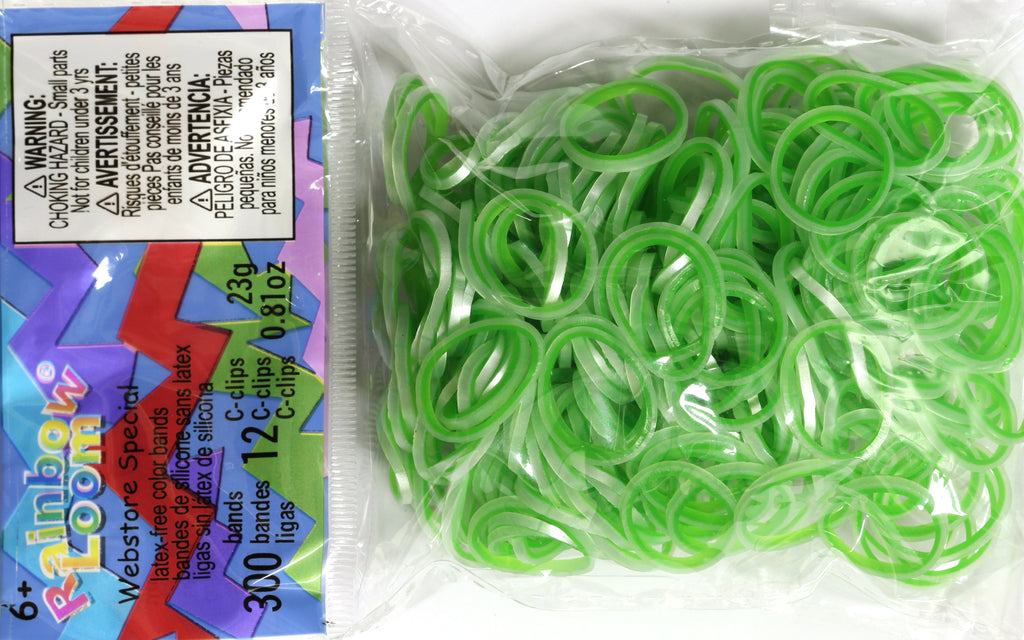 RL Band (Silk 300) Pearl & Neon Green
