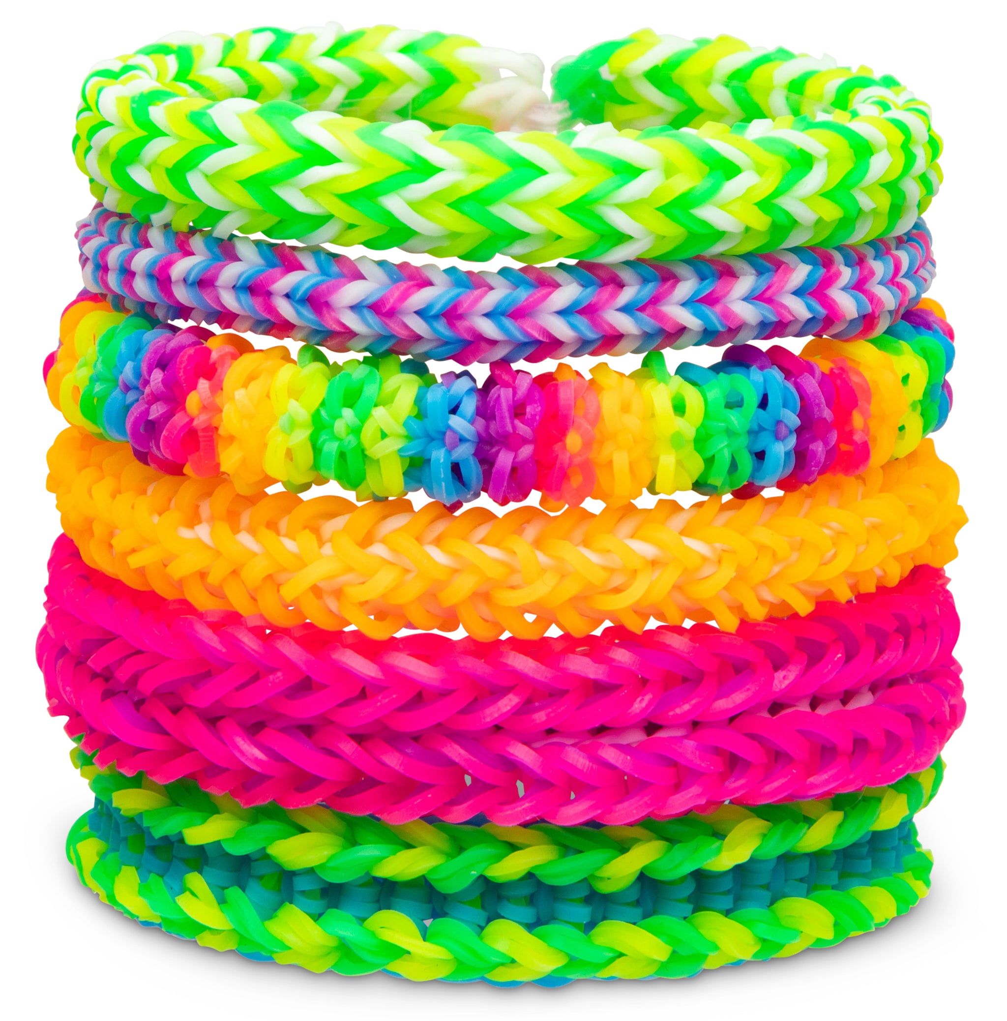 Rainbow Loom HUGE Variety and Monster Tail Loom with hot extra bands and charms