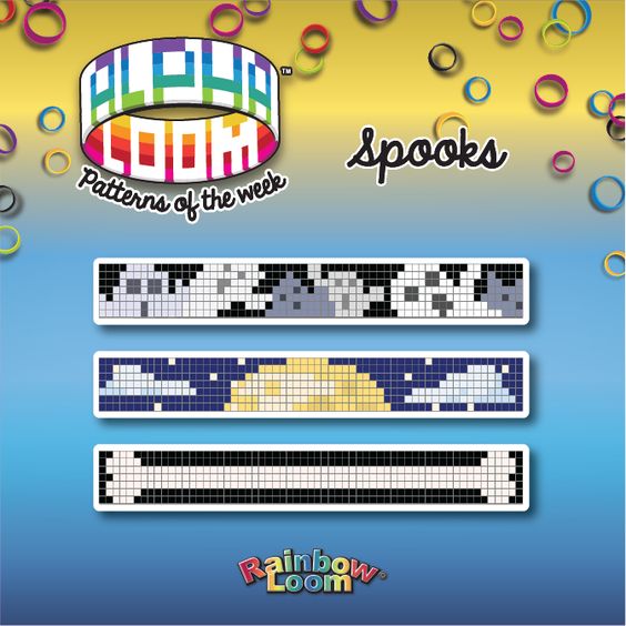Terrifier Loom Pattern Rainbow Loom Patterns