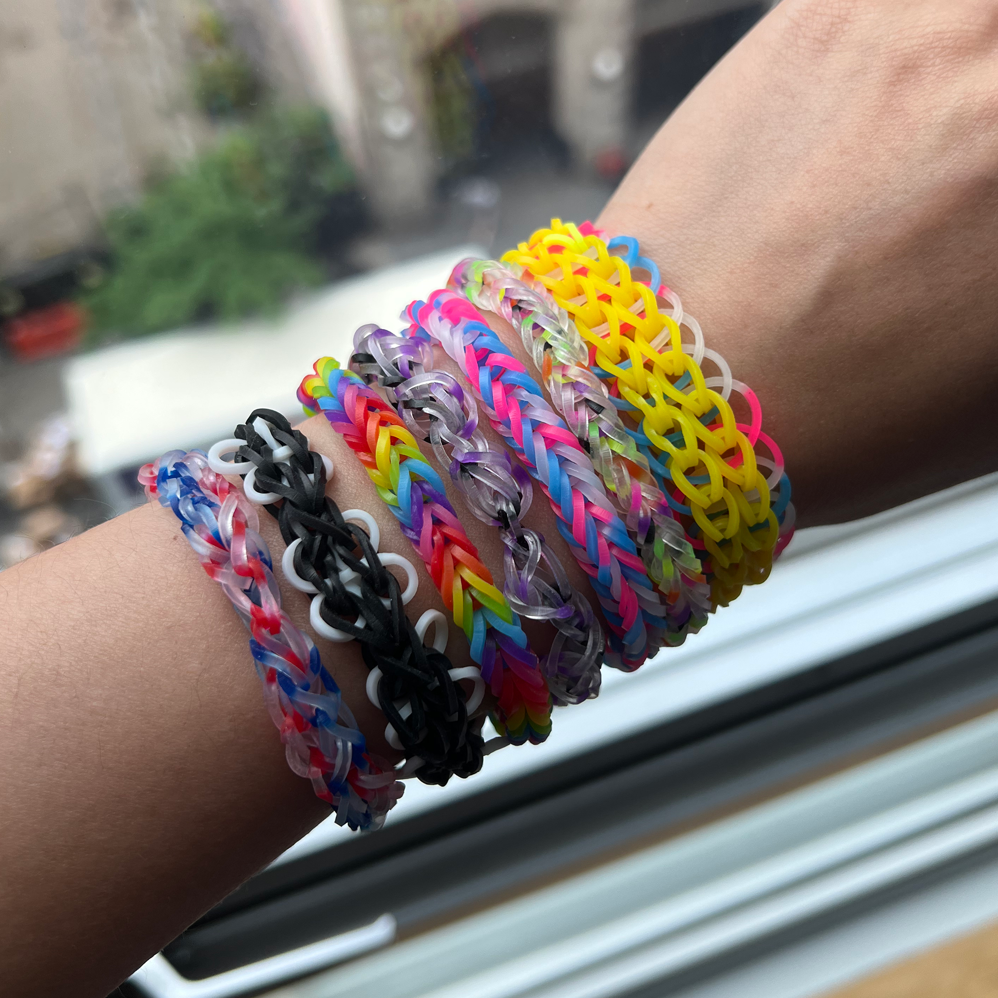 Buy Wholesale China Hot Kids Creative Toys Crafts Loom Bands Rubber Small  Three Layer Color Rubber Band & Loom Bands Kids at USD 2.9 | Global Sources