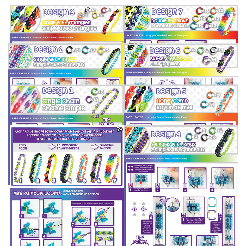 Buy Rainbow Loom- Rubber Band Bracelet Craft Kit