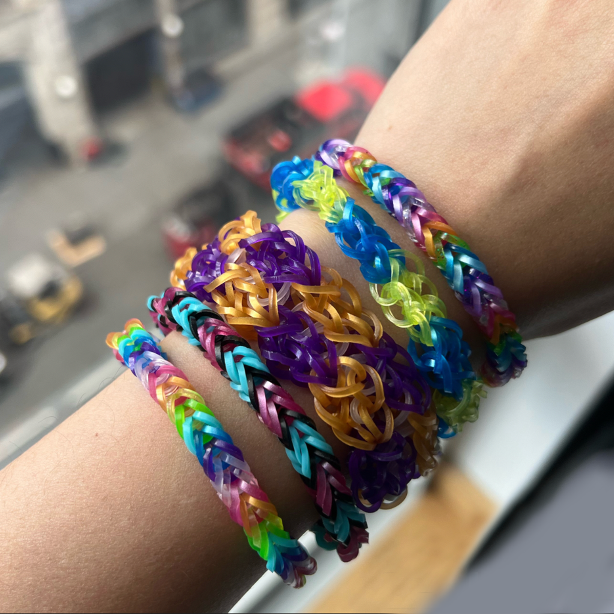 rubber band for rainbow loom bracelet
