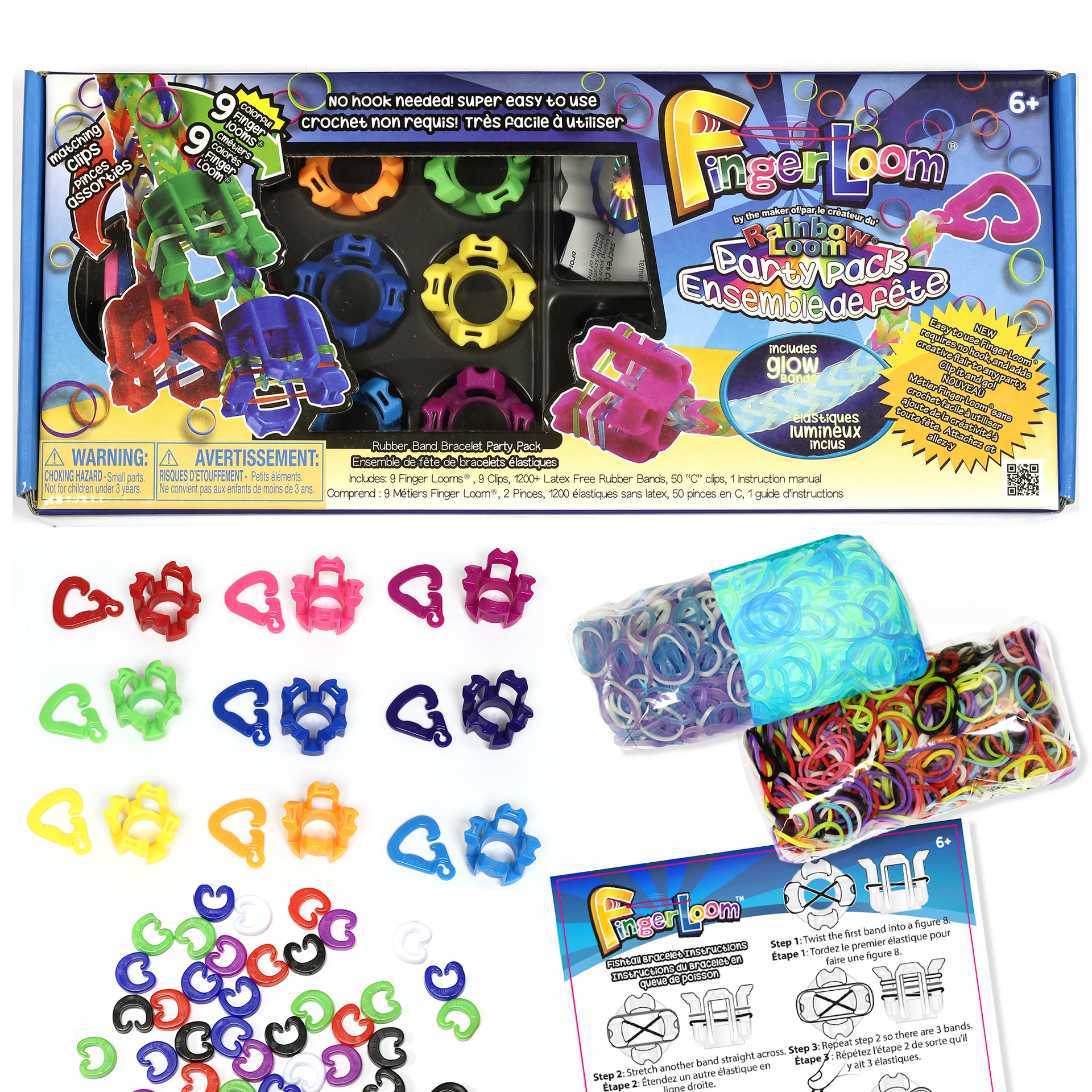 Finger Loom™ - Party Pack – Rainbow Loom USA Webstore