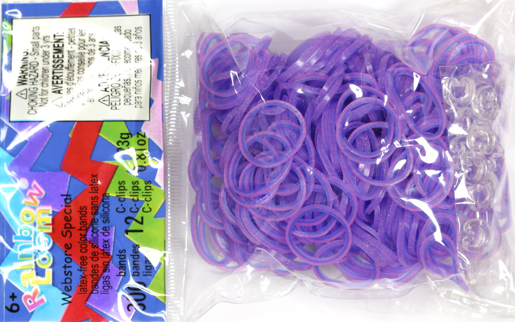 Rainbow Loom Refill Bands: Solid Glow in the Dark - Wit & Whimsy Toys