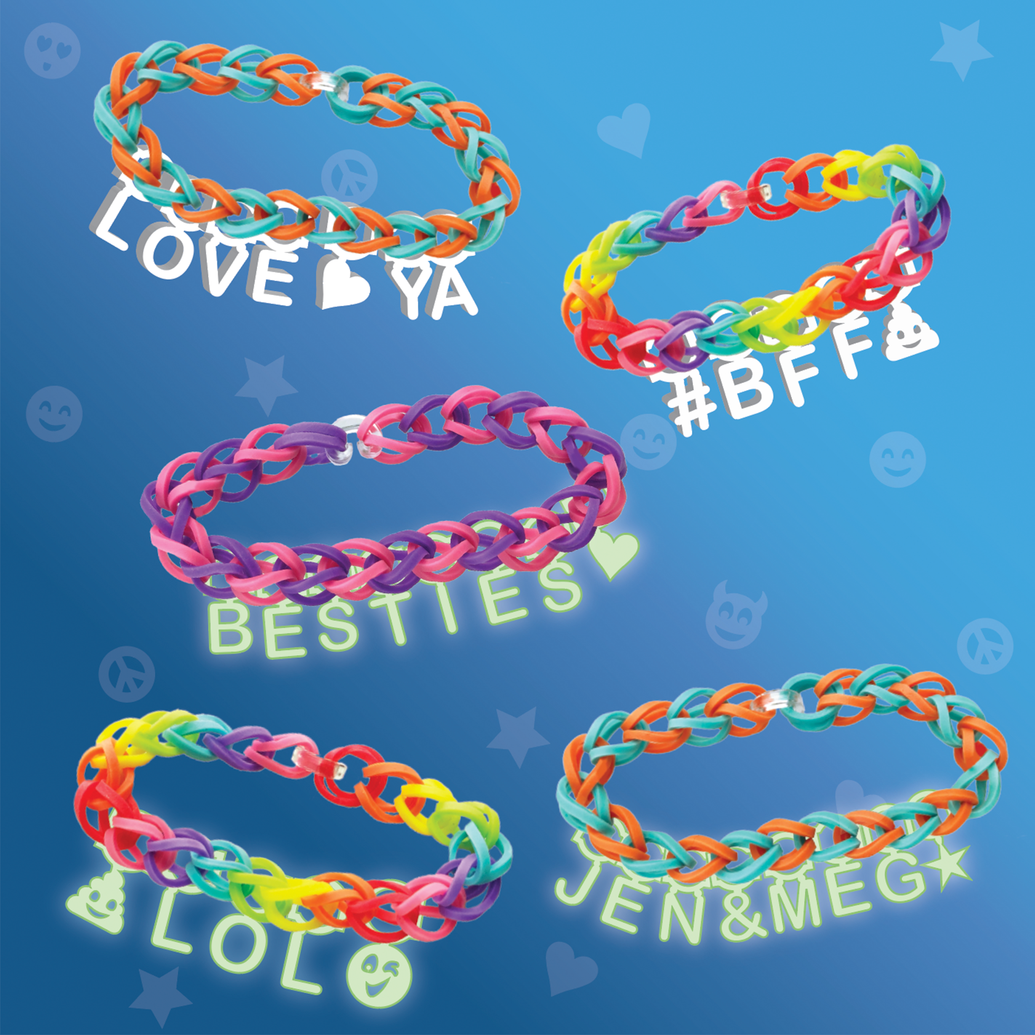 Beadmoji™ Bracelet Kit - GOOD VIBES – Rainbow Loom USA Webstore