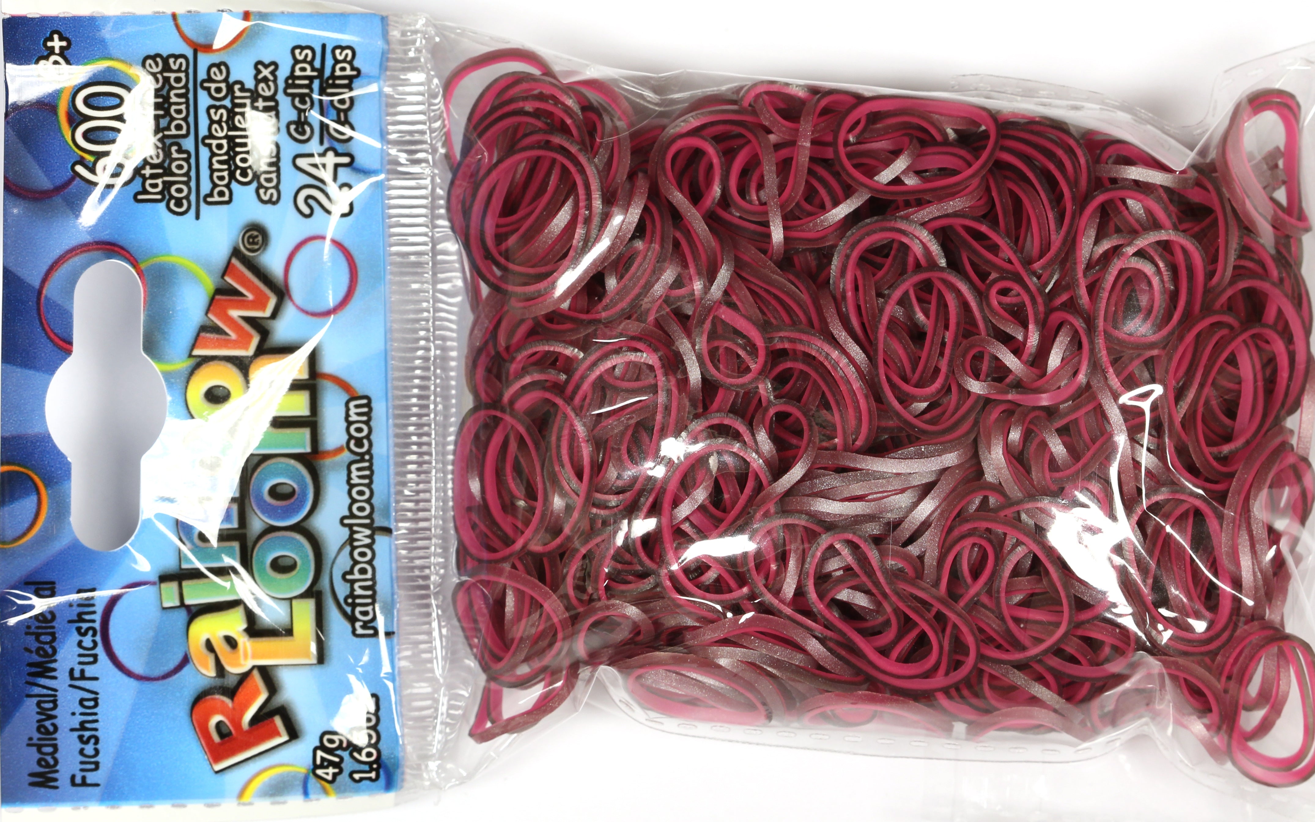 Buy Rainbow Loom Medieval Red High Quality Rubber Bands