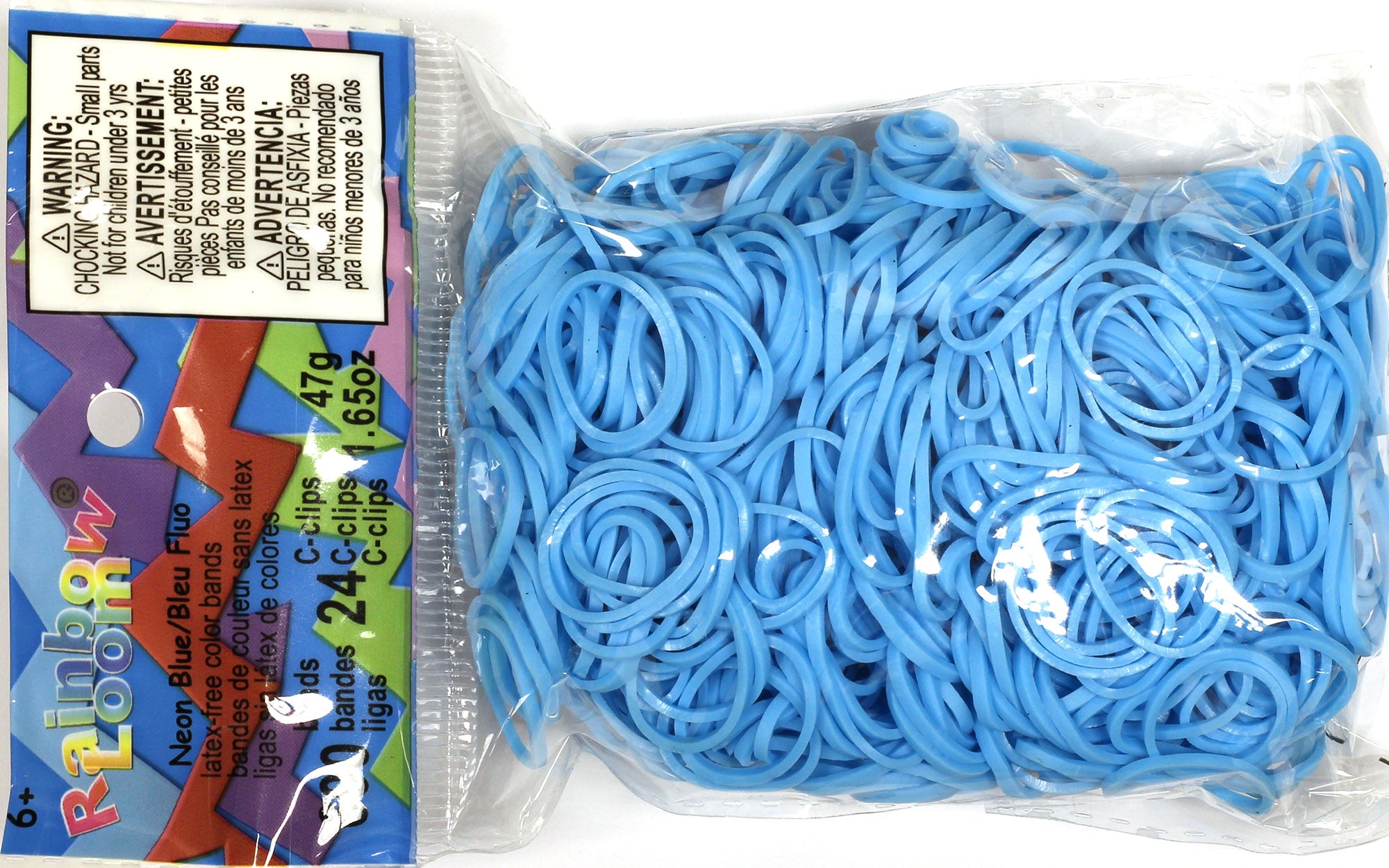 Rainbow Loom® Authentic Rubber Bands, Ocean Blue and Pink Set of