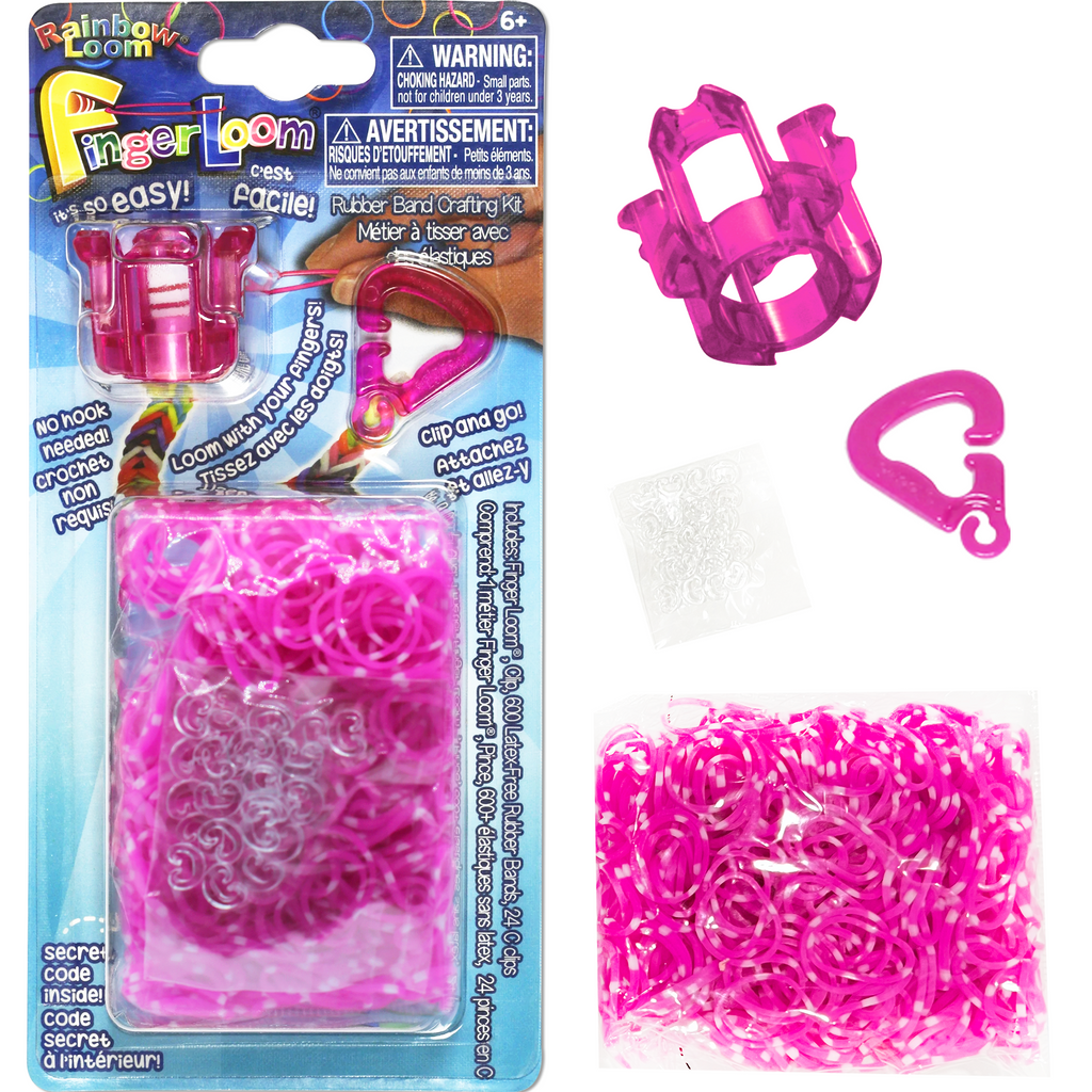 Rainbow Loom Bands (Jelly & Opaque Fireflies Glow Mix) - A2Z Science &  Learning Toy Store