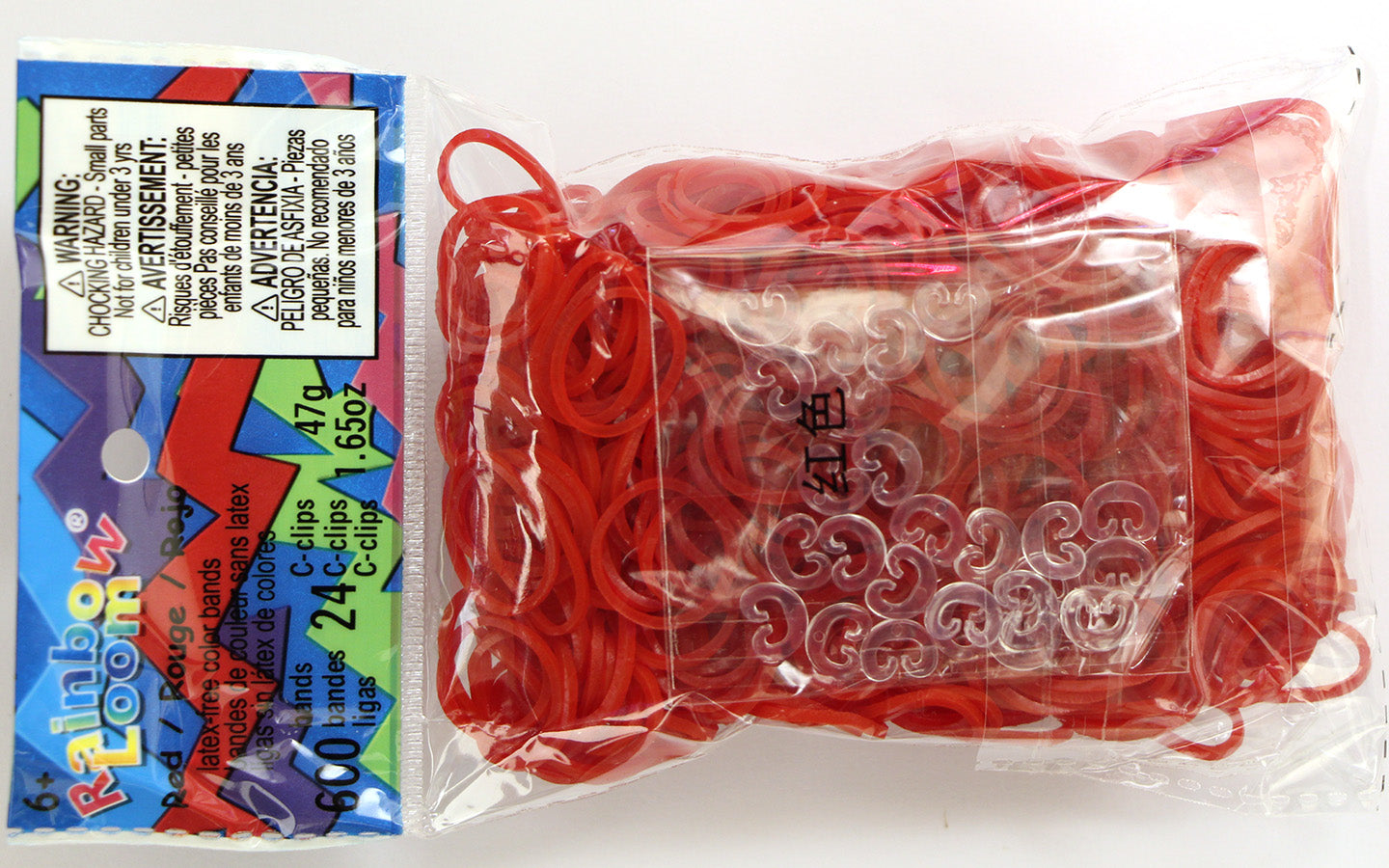 RL Band (Jelly) Red – Rainbow Loom USA Webstore