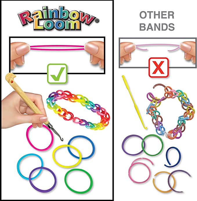 How to Make a Double Cross Rainbow Loom Bracelet - YouTube